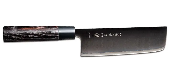 Wysoka jakość Tojiro Zen Black Vg-10 Nóż Nakiri 16,5cm - Tojiro