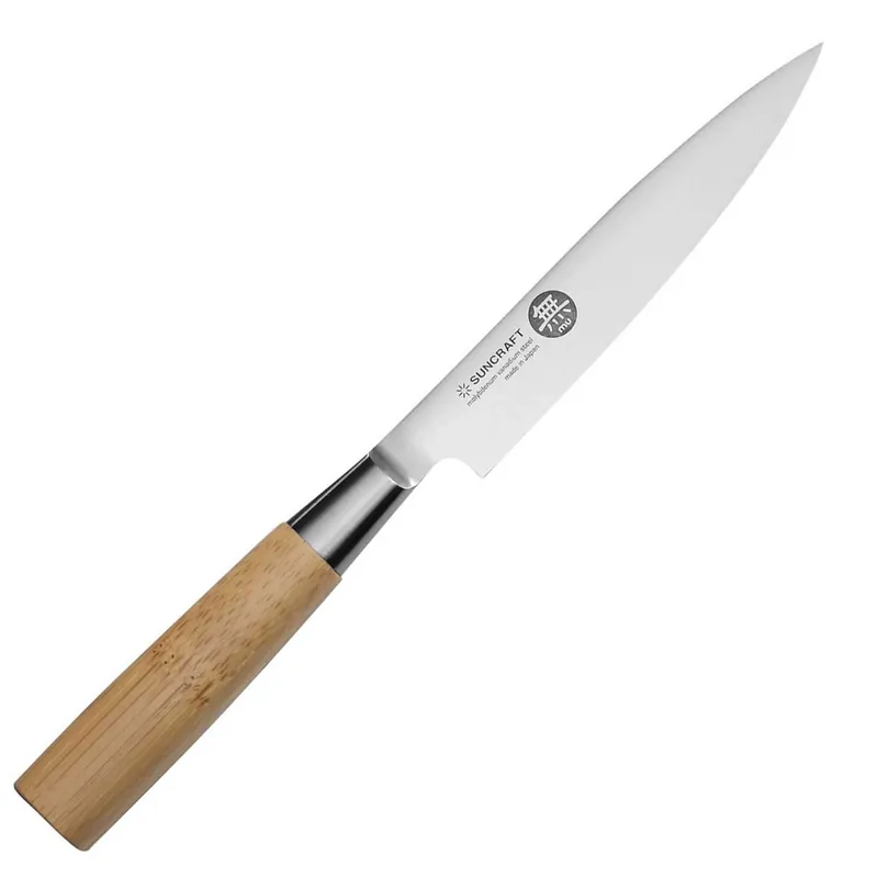 Suncraft Bamboo Nóż Utility 120mm. - Suncraft Ograniczona ilość