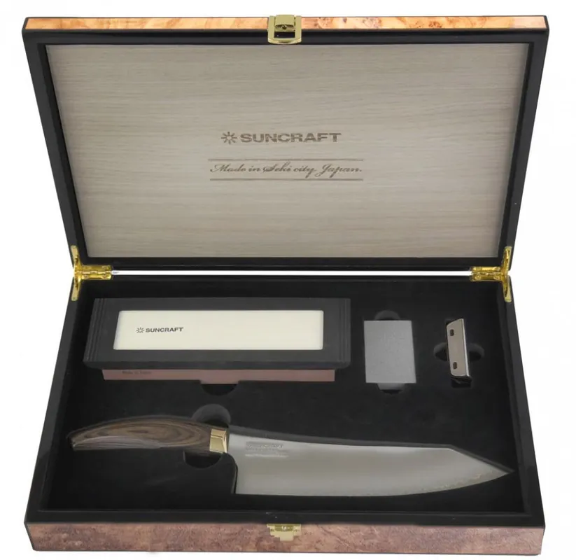 Suncraft Elegancia Nóż Szefa Kuchni Sg2 Zestaw - Suncraft Bezpieczna płatność