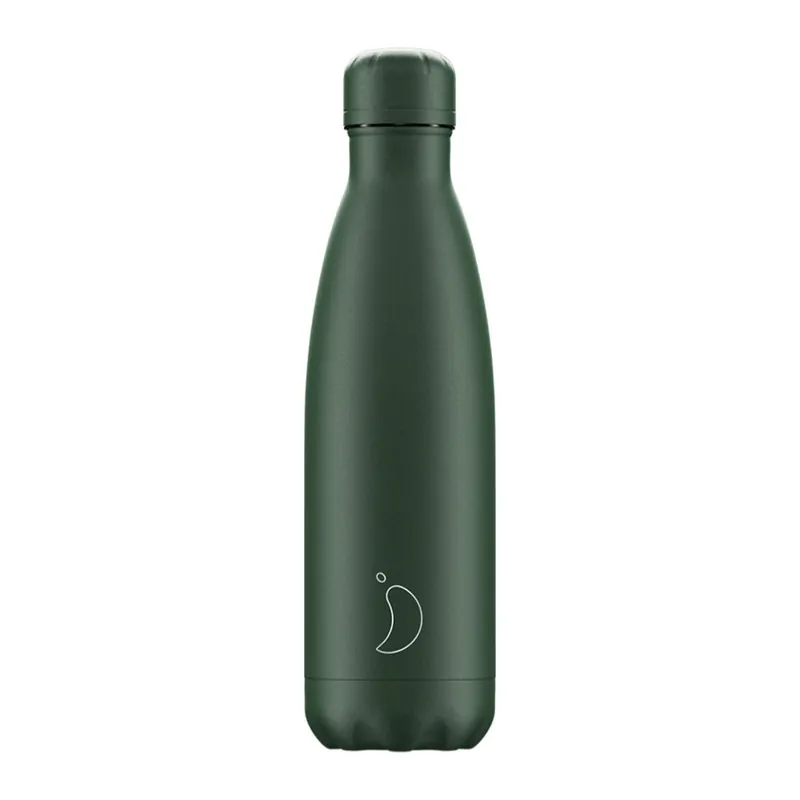 Ograniczona ilość Butelka termiczna Chilly‘s 500ml Zielona - Chilly‘s Bottles