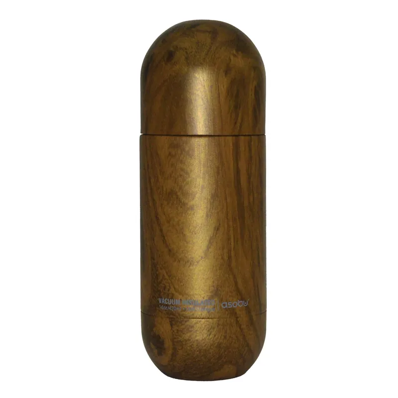 Wysoka jakość ASOBU Butelka termiczna ORB WOOD, 420ml