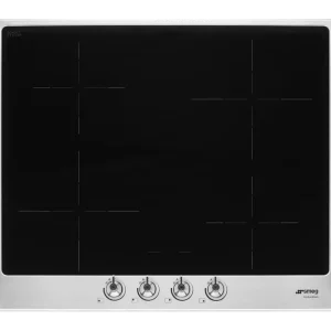 Taniej Smeg - Płyta indukcyjna, 60 cm, Classica SI364FXM CLASSICA