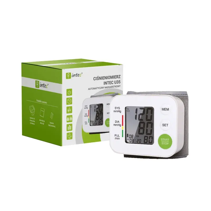 Ciśnieniomierz nadgarstkowy Intec U35 Oferta limitowana