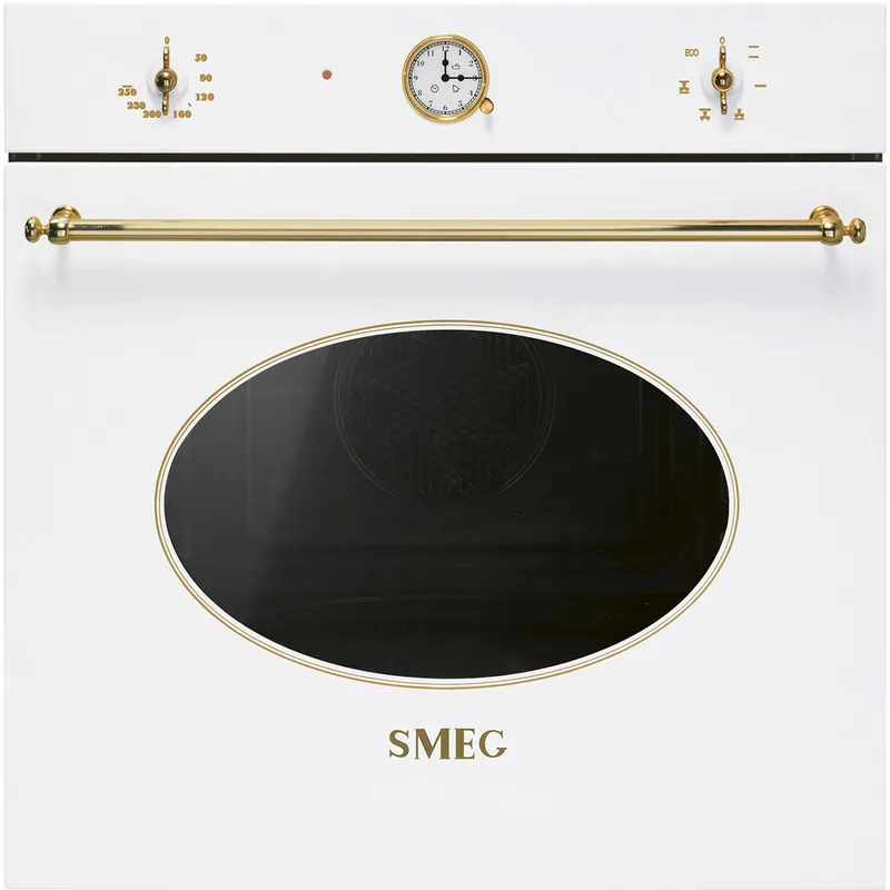 Smeg - Piekarnik, 60 cm, Coloniale SF68C1B COLONIALE - biały Tylko dziś