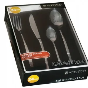 Oferta AMBITION Saragossa komplet sztućców 24 el.
