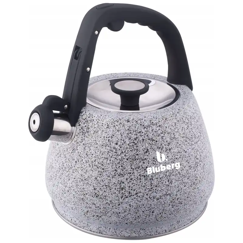 Darmowy zwrot Czajnik z gwizdkiem Bluberg 3L Indukcja Gaz BB-2812