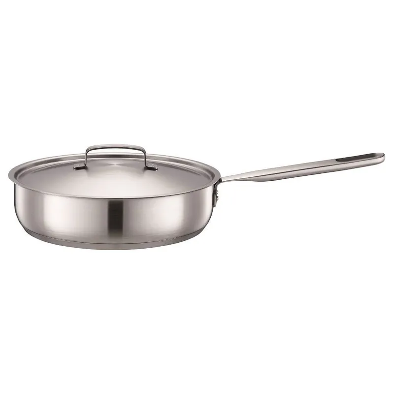 Nowość Patelnia szefa kuchni z pokrywką Fiskars All Steel 26 cm 1064746