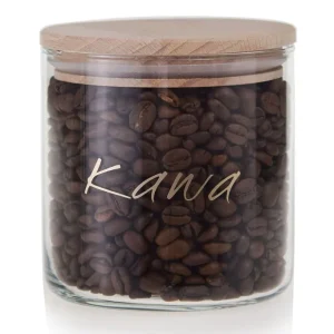 Do wyczerpania zapasów POJEMNIK kuchenny z nadrukiem napisem 550ml KAWA 1szt