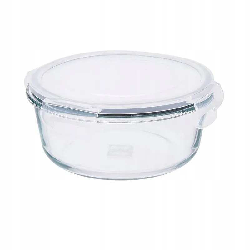 Cena promocyjna Pojemnik szklany na żywność OKRĄGŁY LUNCHBOX z pokrywką ALTOM FRESH 0,95L