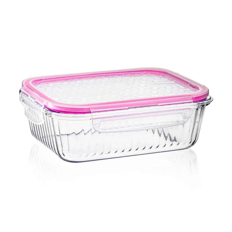Pojemnik szklany na żywność PROSTOKĄTNY LUNCHBOX Thermo 1040ml Bezpieczna płatność
