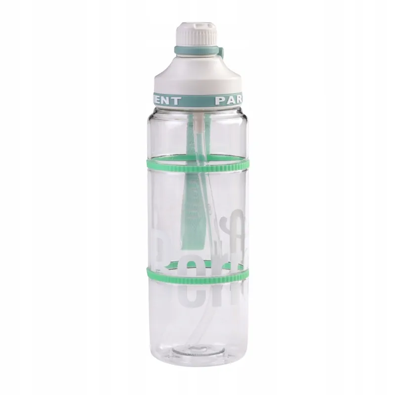 Cena promocyjna Sportowa butelka bidon na wodę z rurką BERRETTI TRITAN BPA FREE 1L BR-0176