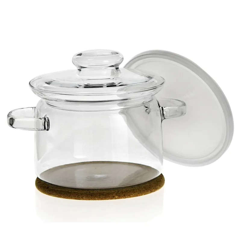 Szklany garnek żaroodporny z przykrywką SIMAX Gourmet pot 2L Tylko dziś
