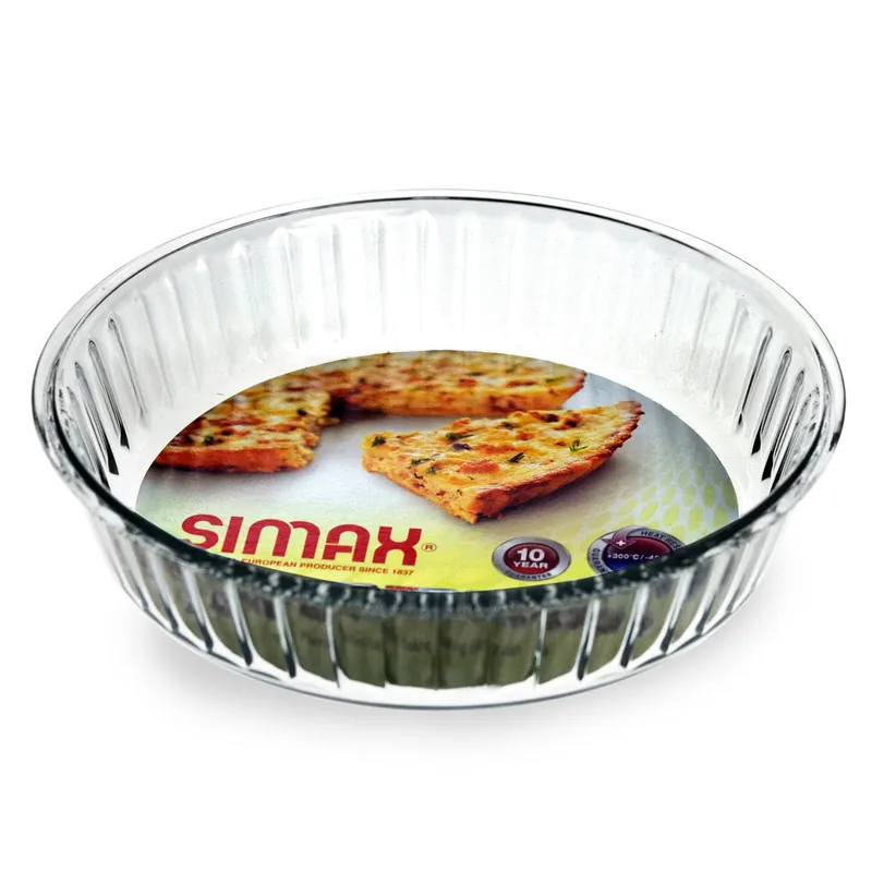 Hit cenowy Żaroodporna szklana forma na tartę SIMAX 2,1 L 26 cm