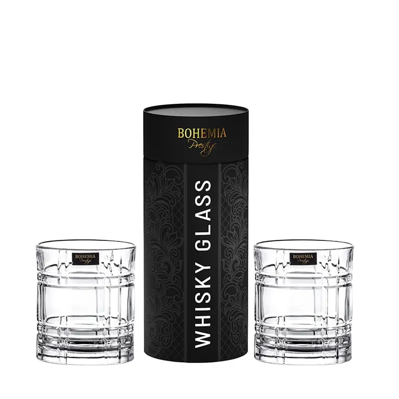 Premium Ekskluzywne szklanki do whisky BOHEMIA SEMPRE - 2 szt.