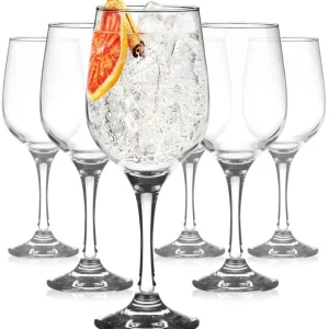 Popularny Duże kieliszki do wody, wina czerwonego 375ml