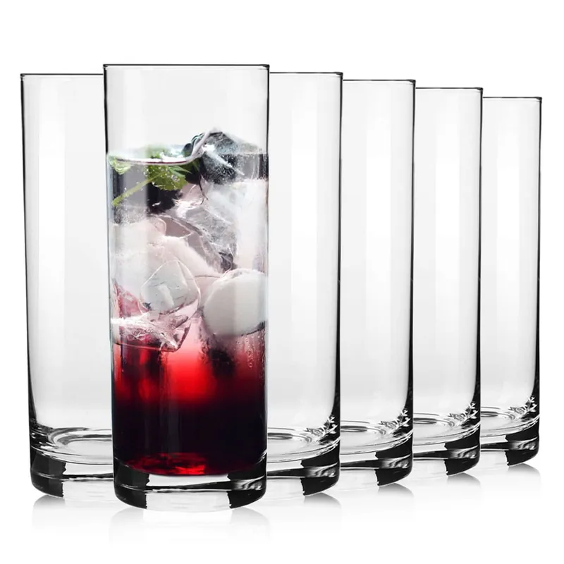 Bezpieczne zakupy DUŻE wysokie szklanki do soku napojów KROSNO Balance 500 ml 6 szt.