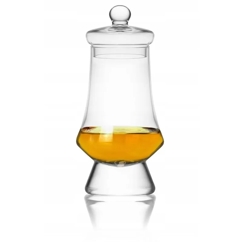Darmowy zwrot Degustacyjny kieliszek z pokrywką do whisky 150ml