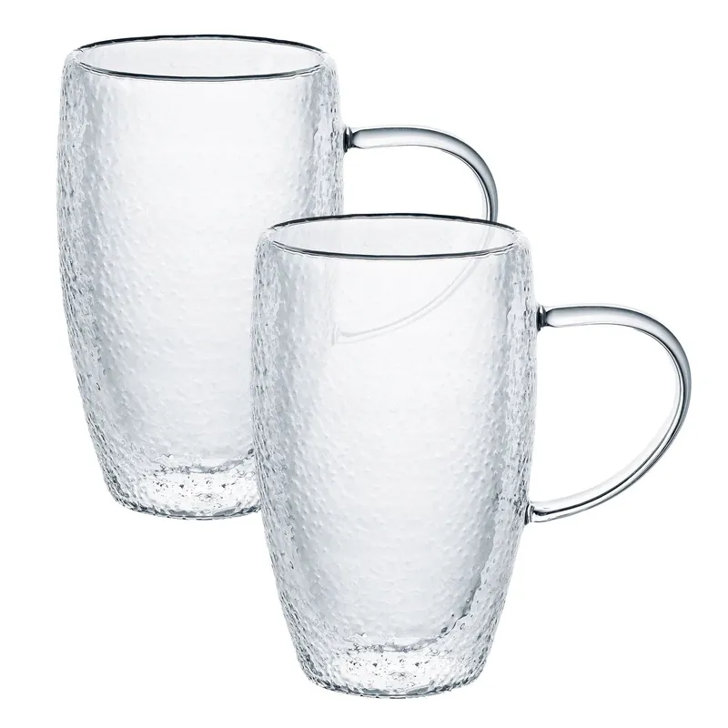 Niska cena Ambition Bubble szklanki / kubki termiczne do herbaty 450ml 2szt