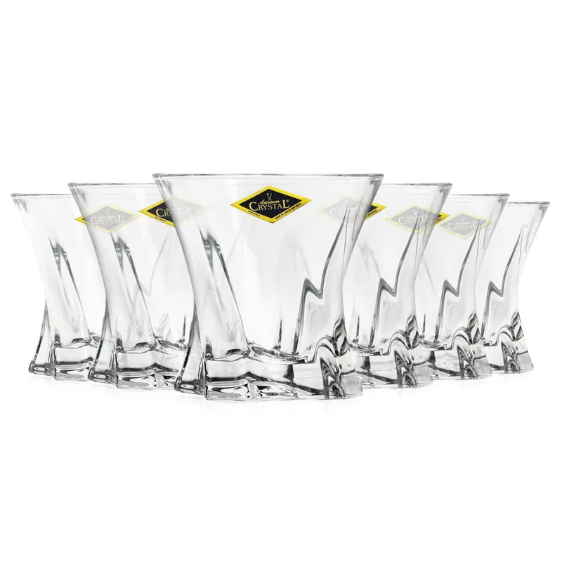 Ekskluzywne kryształowe szklanki do whisky Bohemia Cooper 320 ml 6 szt. Ostatnia szansa