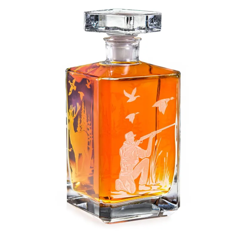 Karafka do whisky burbon "Myśliwska" 700ml Rabat