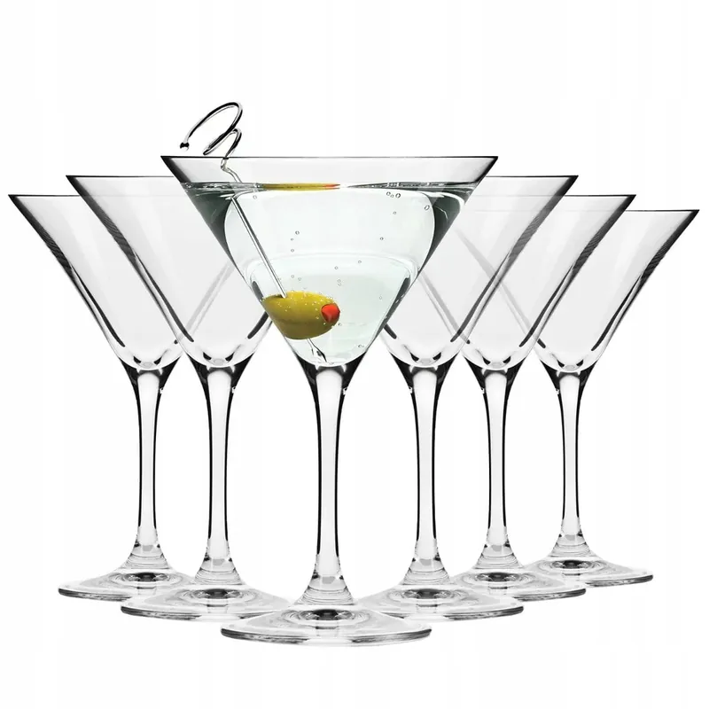 Ostatnie sztuki Kieliszki do martini drinków KROSNO Avant-Garde 240ml 6szt.