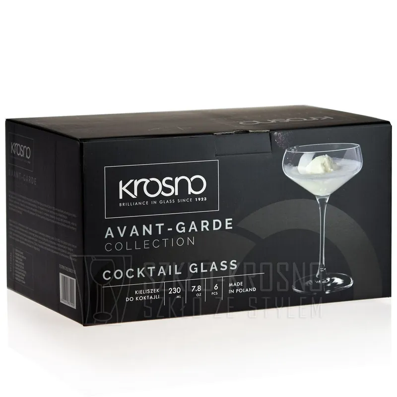 Kieliszki do koktajli KROSNO Avant-Garde 230ml Dodaj do koszyka