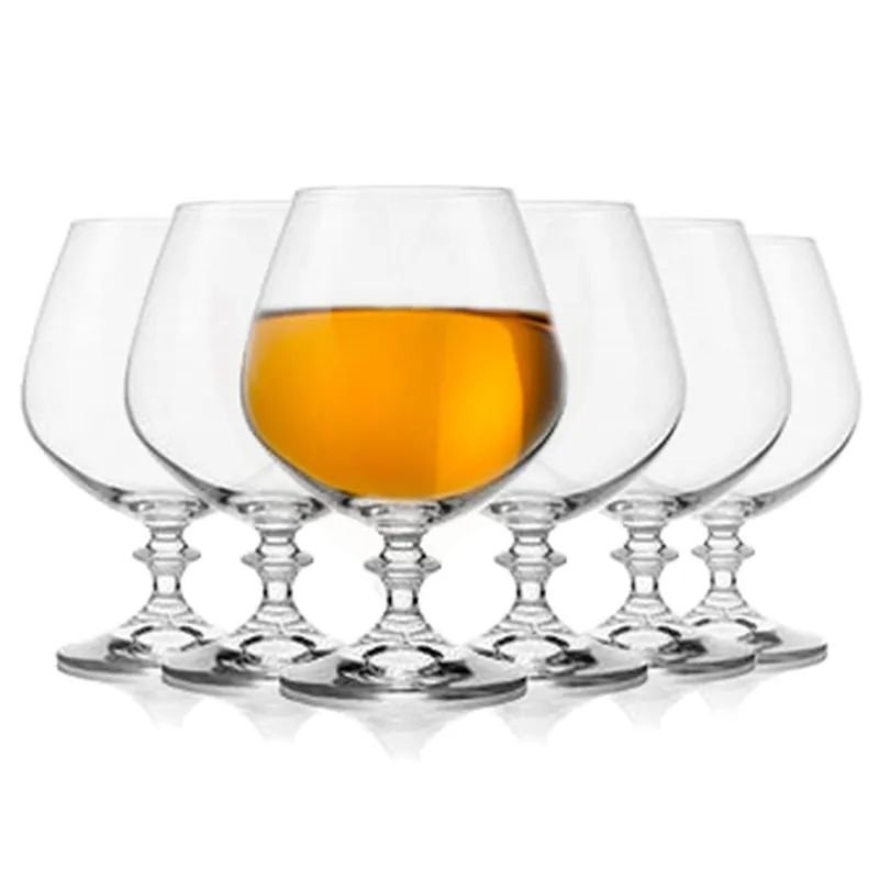 Ostatnie sztuki Kieliszki do koniaku brandy BOHEMIA Angela 400ml 6szt
