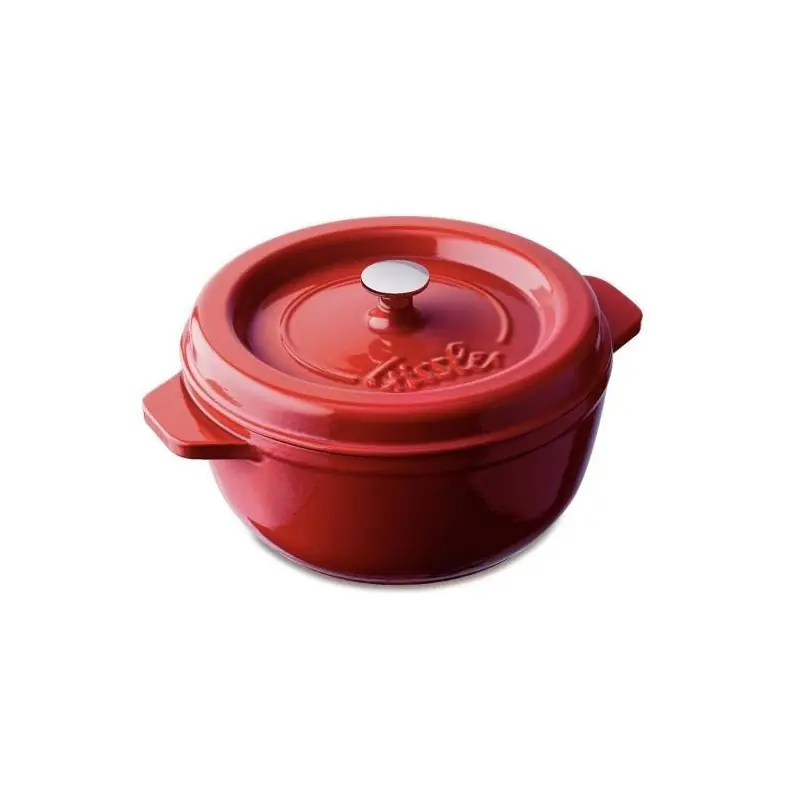 FISSLER - BRYTFANNA OKRĄGŁA CZERWONA 19 CM / 2L Oferta czasowa
