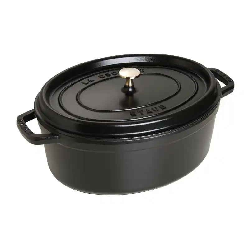 Staub - garnek żeliwny owalny 6.7 ltr, czarny Szybka dostawa