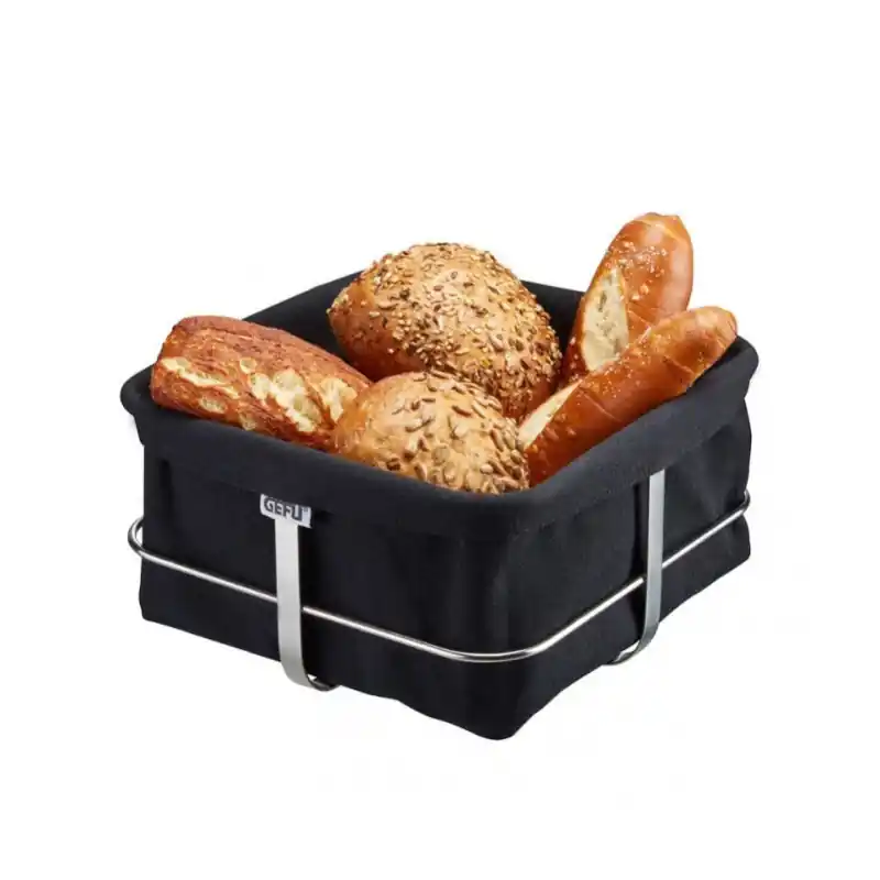 Cena promocyjna Gefu - Koszyk na chleb BRUNCH, czarny