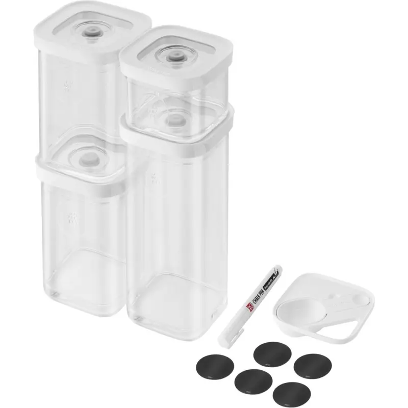 Zniżka ZWILLING FRESH & SAVE CUBE Zestaw pojemników plastikowych S - szary