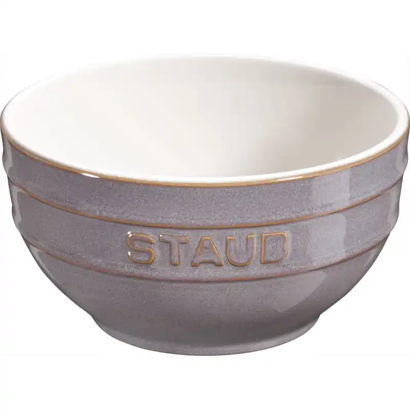 Bezpieczne zakupy Staub - miska okrągła 12 cm, antyczny szary