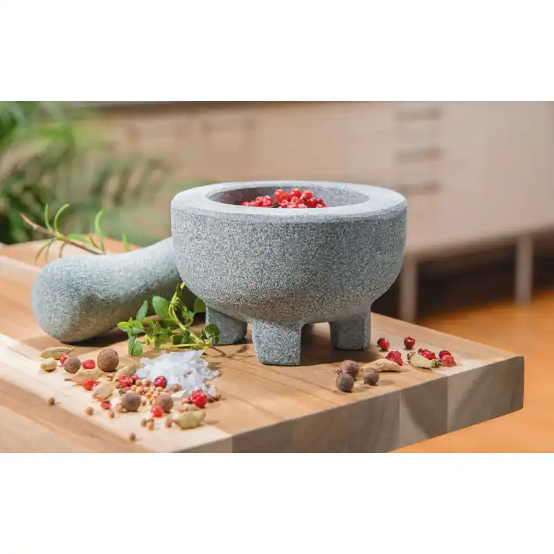 Ograniczona ilość Gefu - Granitowy moździerz CRUNCHY, 10 cm Gefu