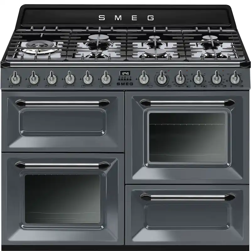Smeg - Kuchnia wolnostojąca z płytą gazową 110x60 cm z linii Victoria TR4110GR + mikser GRATIS Ekspresowa dostawa