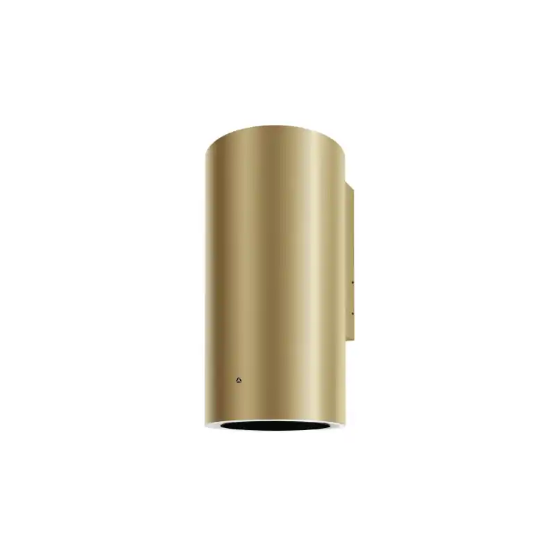 Ciarko Okap przyścienny Tubus Gold Steel ⌀ 38 CDP3801ZS Łatwy zwrot