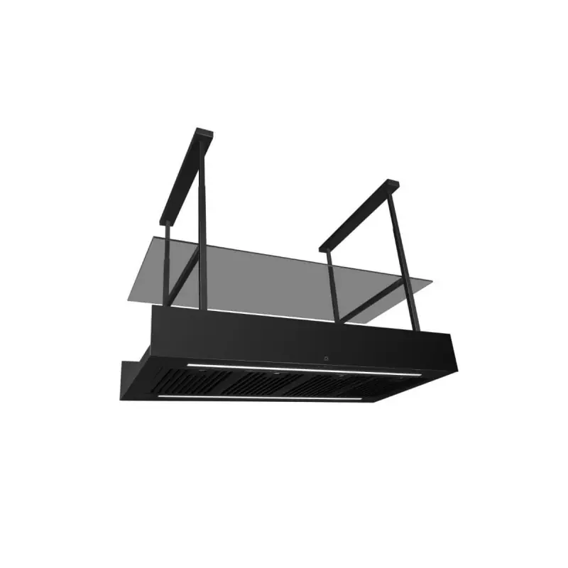 Ciarko Okap wyspowy Minimal 1 Black (+ panel klienta) 90cm CDW901C Wysoka jakość