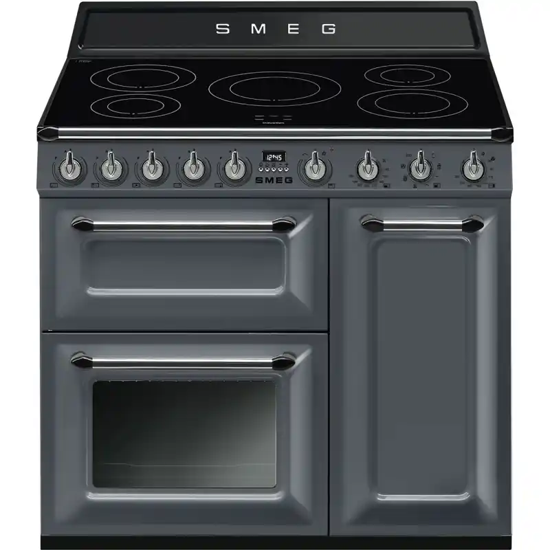 Hit sprzedaży Smeg - Kuchnia wolnostojąca z płytą indukcyjną 90x60 cm z linii Victoria TR93IGR2 + mikser GRATIS