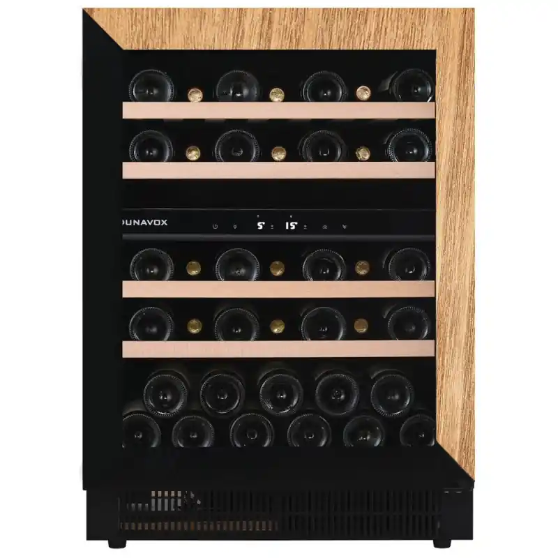DUNAVOX - Winiarka FLOW-39.TO - czarny/drewno Oferta czasowa